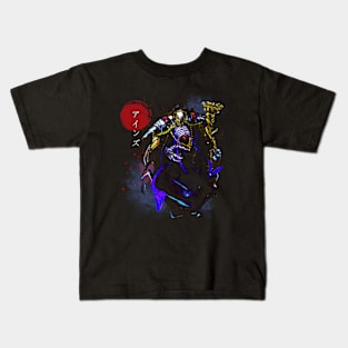 A World of NPCs Dive into Overlords Lore with Our Designs Kids T-Shirt